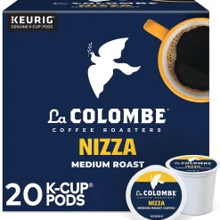 Keurig K-Cups<La Colombe Coffee La Colombe Nizza Coffee Keurig® K-Cup® Capsules, Medium Roast, 20/Box (5000380612)