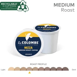 Keurig K-Cups<La Colombe Coffee La Colombe Nizza Coffee Keurig® K-Cup® Capsules, Medium Roast, 20/Box (5000380612)