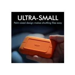 LaCie Rugged SSD STHR500800 500GB USB 3.1 Gen 2 / Thunderbolt 3 External Solid State Drive* Solid State Drives