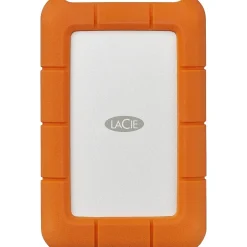 Seagate LaCie Rugged 4TB USB 3.0 External Hard Drive, Orange (STFR4000800)* External Hard Drives