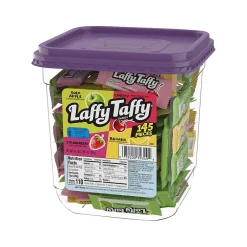 Gummy & Chewy Candy<Laffy Taffy Assorted Chewy Candy, 0.34 oz, 145/Tub (FER42356 )