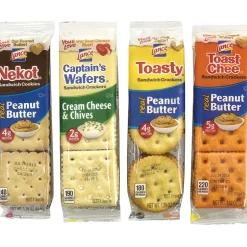 Crackers<Lance Sandwich Crackers Variety Pack, 36 Count (220-00400)
