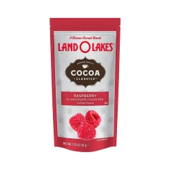 Cocoa<Land O Lakes Cocoa Classics Raspberry & Chocolate Hot Cocoa, 1.25 oz., 72/Carton (B203-W1375)