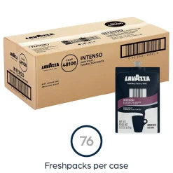 Keurig K-Cups<Lavazza Coffee Pods, Dark Roast, 76/Carton (MDR01041)