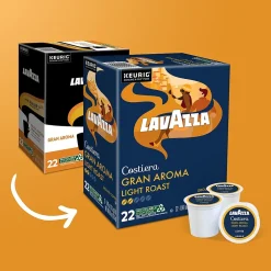 Keurig K-Cups<Lavazza Gran Aroma Coffee Keurig® K-Cup® Pods, Medium Roast, 88/Carton (6002CT)