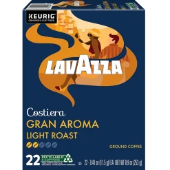 Keurig K-Cups<Lavazza Gran Aroma Coffee Keurig® K-Cup® Pods, Medium Roast, 88/Carton (6002CT)
