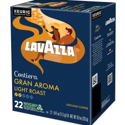 Keurig K-Cups<Lavazza Gran Aroma Coffee Keurig® K-Cup® Pods, Medium Roast, 88/Carton (6002CT)