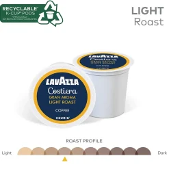 Keurig K-Cups<Lavazza Gran Aroma Coffee Keurig® K-Cup® Pods, Medium Roast, 88/Carton (6002CT)