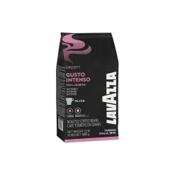 Coffee<Lavazza Gusto Intenso Spices, Caramel Beans Coffee, Dark Roast, 35.2 oz., 6/Carton (2460)