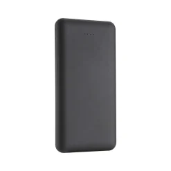 LAX Gadgets Ultra Slim USB Power Bank, 12000mAh, Black (RB12KBK)