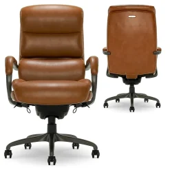 Best Aberdeen Ergonomic Bonded Leather Swivel Computer and Desk Chair, (51545-CAM) Office Chairs