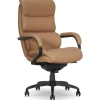 Discount Aberdeen Ergonomic Bonded Leather Swivel Executive Chair, Tan (51545-TAN) Office Chairs
