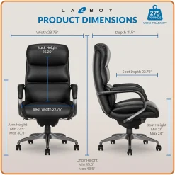 Online Aberdeen Leather Computer and Desk Chair, (51545) Ergonomic Chairs