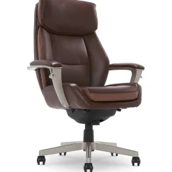 New Alton Ergonomic Bonded Leather Swivel Executive Chair, (51544-BRN) Ergonomic Chairs