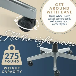 Clearance Alton Ergonomic Bonded Leather Swivel Executive Chair, (60029-DS) Office Chairs