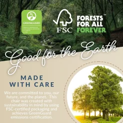 Clearance Alton Ergonomic Bonded Leather Swivel Executive Chair, (60029-DS) Office Chairs