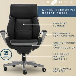 Online Alton Leather Executive Chair, (51544) Ergonomic Chairs