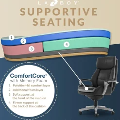 Online Alton Leather Executive Chair, (51544) Ergonomic Chairs