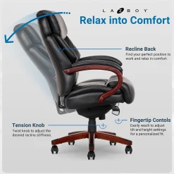 Sale Bradley Bonded Leather Executive Chair, (46089-CC) Office Chairs