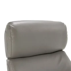 Discount Greyson Ergonomic Bonded Leather Swivel Executive Chair, Gray (CHR10086A) Office Chairs