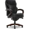 Clearance Hyland Ergonomic Bonded Leather Swivel Executive Chair, Black (45779A) Office Chairs