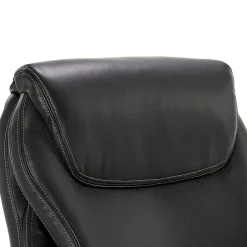 Hyland Ergonomic Faux Leather Swivel Executive Chair, Black (CHR10044B) Office Chairs