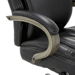 Hyland Ergonomic Faux Leather Swivel Executive Chair, Black (CHR10044B) Office Chairs