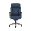 Outlet Leather Swivel Executive Chair, Navy (51447XX) Office Chairs