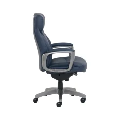 Outlet Leather Swivel Executive Chair, Navy (51447XX) Office Chairs