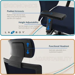 Clearance Mesh Swivel Executive Chair, Navy (51489-NVY) Office Chairs