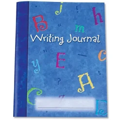 Learning Resources Make a Story Writing Hardcover Journal, 7" x 9", Blue, 10/Set (LER3467) Hot