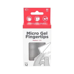 Lee Medium Fingertip, Clear, 12/Pack (41050)* Finger Pads