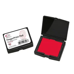 Lee Products Inkless Fingerprint Pad, Red Ink (03028) Sale