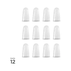 Lee Small Fingertip, Clear, 12/Pack (41030)* Finger Pads