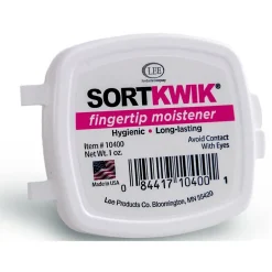 Lee Sortkwik 1 oz. Fingertip Moistener, Pink (10400)* Finger Pads