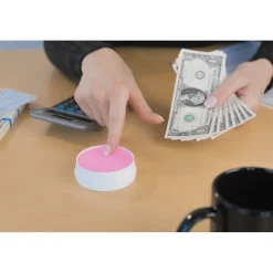 Lee Sortkwik® 1.75 oz. Fingertip Moistener, Pink, 2/Pack (10132)* Finger Pads