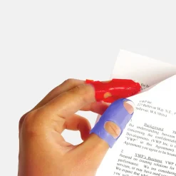 Lee Tippi Small Finger Pad, Assorted Colors, 10/Pack (61050)* Finger Pads