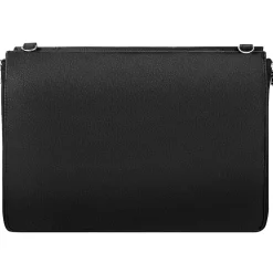 Lencca Axis 15.4" Canvas Laptop Bag, TSA Checkpoint Friendly, Black (LENLEA322) Best