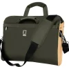 Lencca Messenger Bag Notebook Case fits 13.3 Inch Laptop, Forest Green (PT_LENLEA121_13)