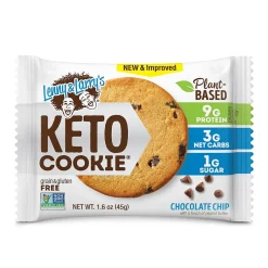 Cookies<Lenny & Larry's Keto Gluten Free Chocolate Chip Cookies, 1.6 oz., 12 Packs/Box (220-02083)