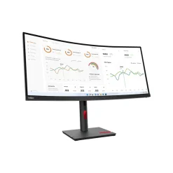 Lenovo ThinkVision T34w-30 34" Curved 60Hz LED Monitor, Raven Black (63D4GAR1US)* Curved Monitors