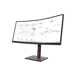 Lenovo ThinkVision T34w-30 34" Curved 60Hz LED Monitor, Raven Black (63D4GAR1US)* Curved Monitors