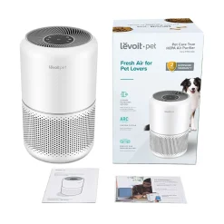 Air Purifiers<Levoit Core Pet Care True HEPA Tower Air Purifier, White (HEAPAPLVNUS0035)