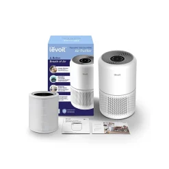 Air Purifiers<Levoit PlasmaPro 300 True HEPA Air Purifier, 3-Speed, White (HEAPAPLVNUS0093)