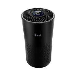 Air Purifiers<Levoit True HEPA Tower Air Purifier, Black (HEAPAPLVNUS0032)