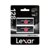 Lexar JumpDrive D300 Dual 128GB USB 3.2 Gen 1 Type-C/Type-A Flash Drive, Black/Red, 2/Pack (LJDD300128G-B2BNU)* Usb Flash Drives