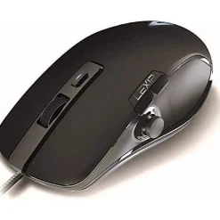 Lexip Alpha Ergonomic Optical Gaming Mouse, Black (JVAPCM00446)* Ergonomic Mice