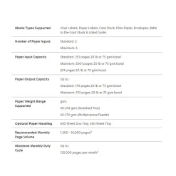 Color Printers<Lexmark CS632dwe Laser Printer, Single-Function, Print (LEX50M0060)