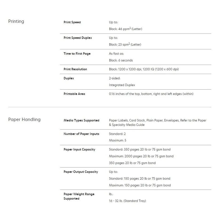 Instant Photo Printers<Lexmark MS531dw Laser Printer, Print (38S0300)