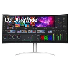 LG 39.7" Curved 4K Ultra HD LED Monitor (40BP95C-W)* Curved Monitors